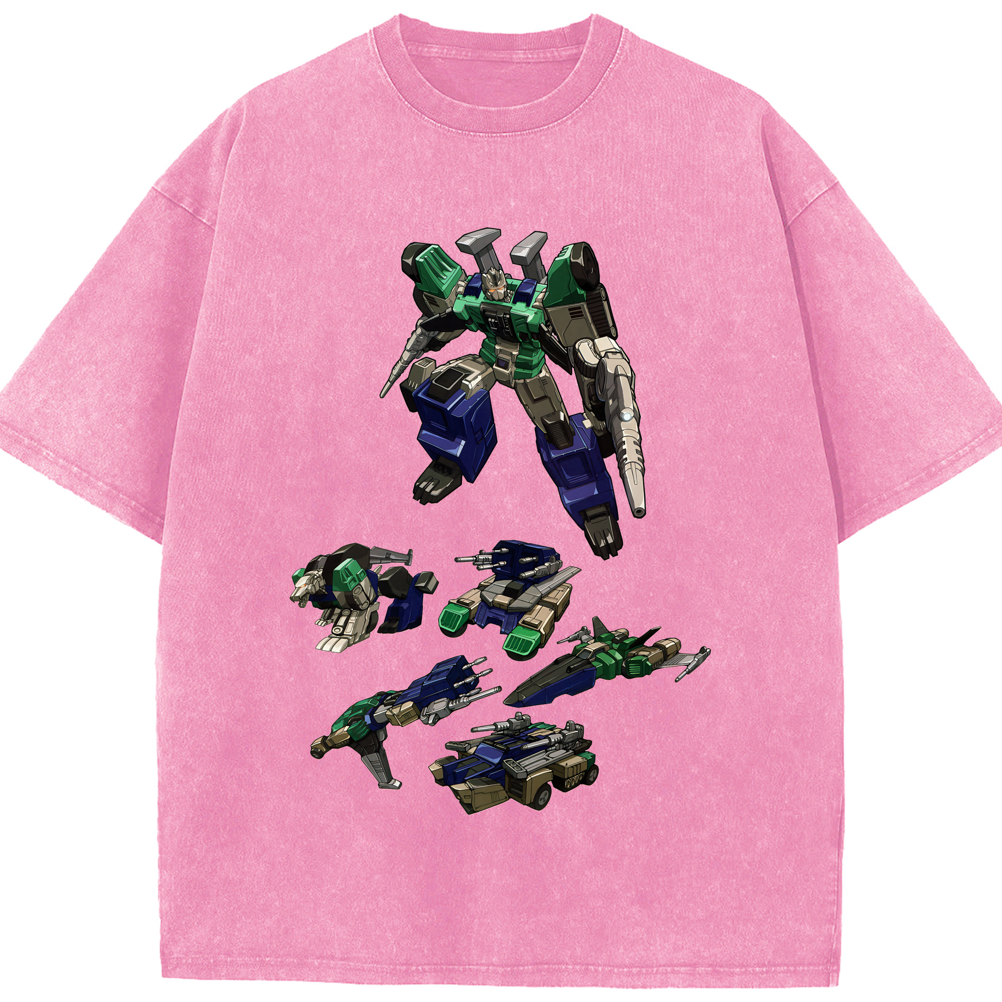 （画像用） Transformers トランスフォーマー 綿100% ヴィンテージ風 半袖Tシャツ（フロントプリント）